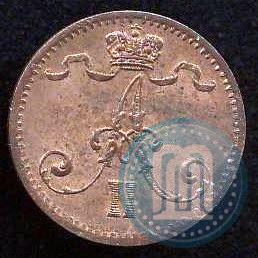 Picture 1 penni 1875 year  