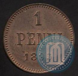 Фото 1 пенни 1895 года  