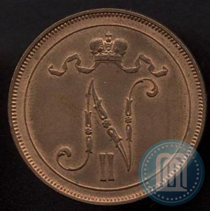 Фото 10 пенни 1912 года  