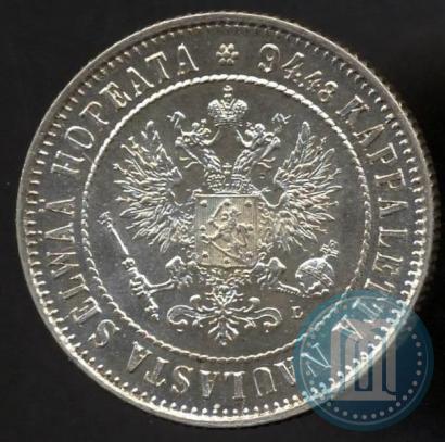 Picture 1 markka 1892 year L 