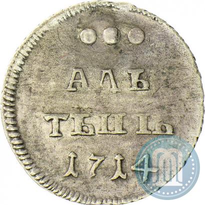Picture Altyn 1714 year  