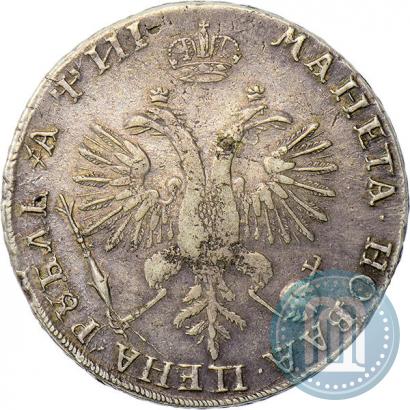 Фото 1 рубль 1718 года OK-L 