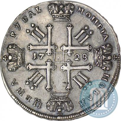Picture 1 rouble 1728 year  "Type of 1728"