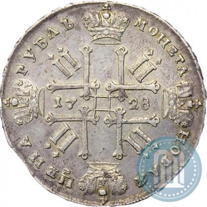 Picture 1 rouble 1728 year  "Type of 1728"
