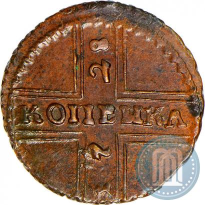 Picture 1 kopeck 1728 year МОСКВА 