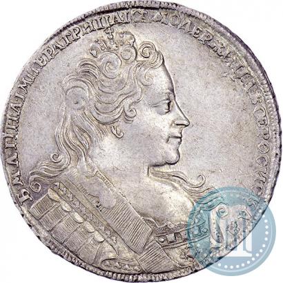 Picture 1 rouble 1731 year  