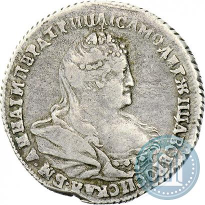Фото Полуполтинник 1739 года  