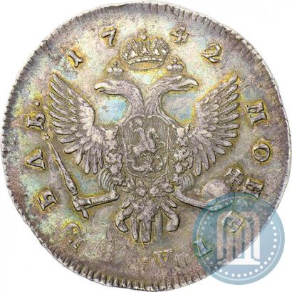 Picture 1 rouble 1742 year СПБ 