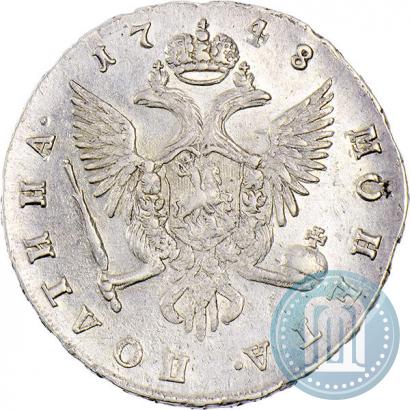 Picture Poltina 1748 year СПБ 