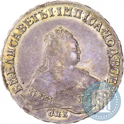 Picture 1 rouble 1749 year СПБ 