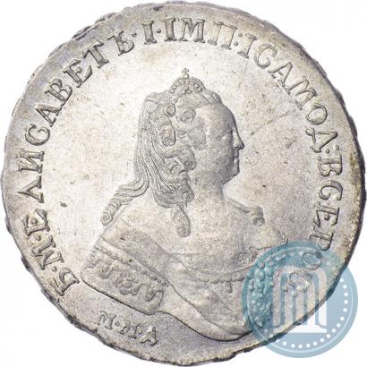 Picture 1 rouble 1755 year ММД-МБ 