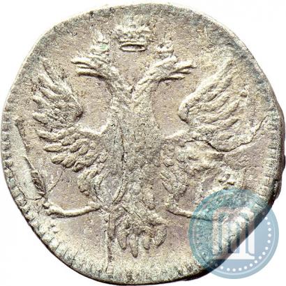 Picture 2 kopecks 1757 year  "For Livonia"