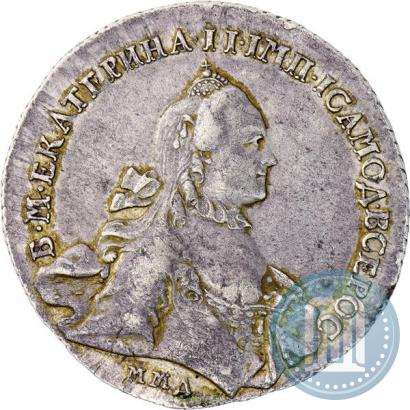 Picture 1 rouble 1762 year ММД-ДМ 