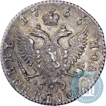 Фото Полуполтинник 1765 года ММД-EI-Т.I. 