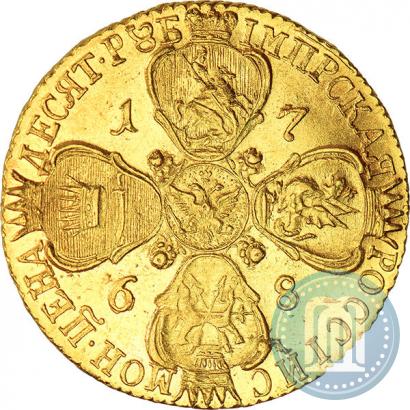 Picture 10 roubles 1768 year СПБ 