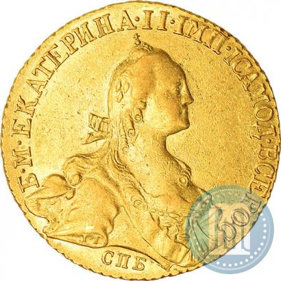 Picture 10 roubles 1769 year СПБ 