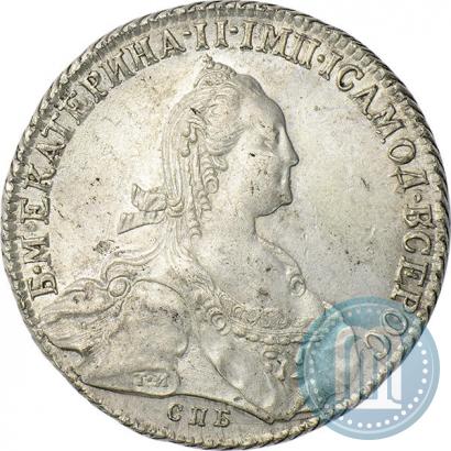 Picture 1 rouble 1776 year СПБ-ЯЧ 