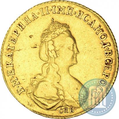 Picture 5 roubles 1780 year СПБ 
