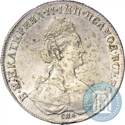 Picture 1 rouble 1780 year СПБ-ИЗ 