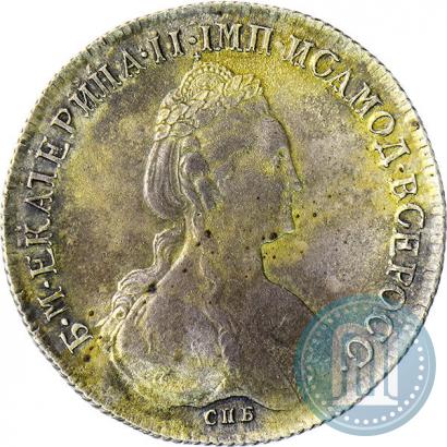 Picture 1 rouble 1781 year СПБ-ИЗ 