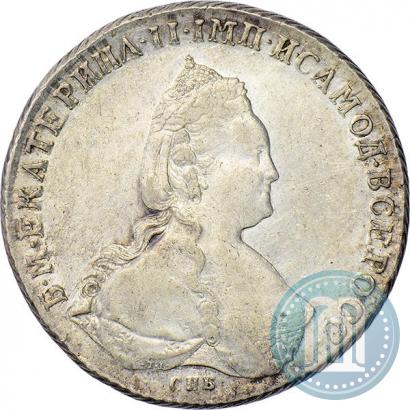 Picture 1 rouble 1786 year СПБ-ЯА 