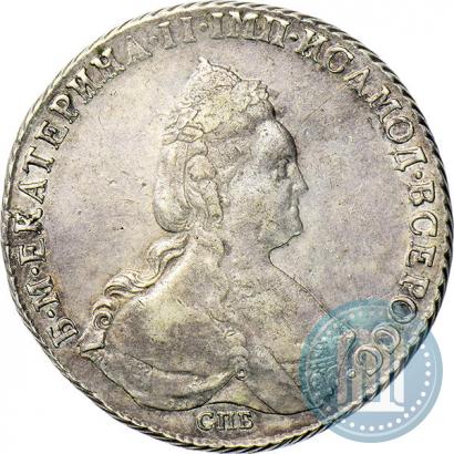 Picture 1 rouble 1789 year СПБ-АЯ 