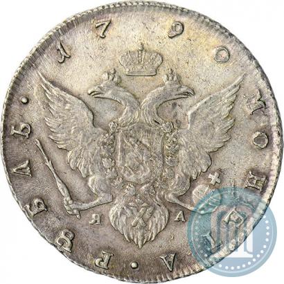 Picture 1 rouble 1790 year СПБ-ЯА 