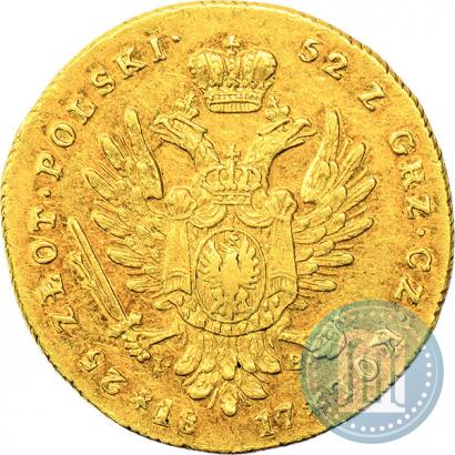 Picture 25 złotych 1817 year IB 