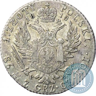 Picture 1 złoty 1818 year IB 