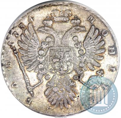 Фото 1 рубль 1734 года  "Тип 1735 года"