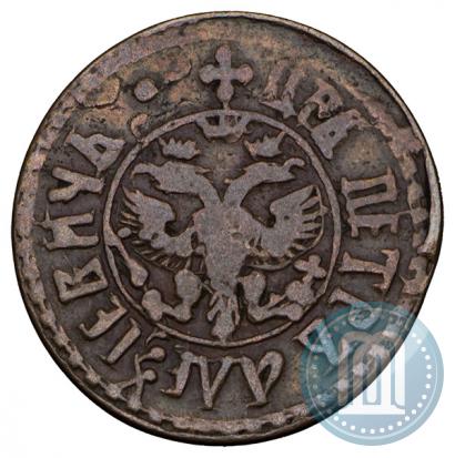 Фото Полушка 1707 года  
