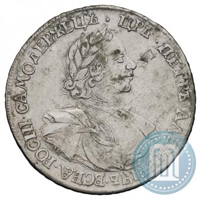 Фото 1 рубль 1718 года OK-L 