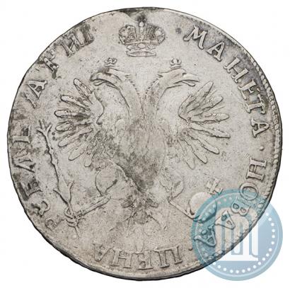 Фото 1 рубль 1718 года OK-L 
