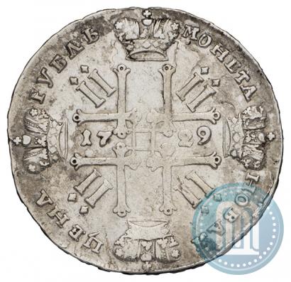 Picture 1 rouble 1729 year  "Type of 1727"