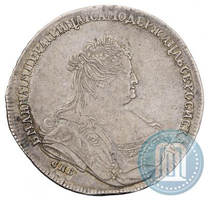 Picture 1 rouble 1738 year СПБ "Petersburg type"
