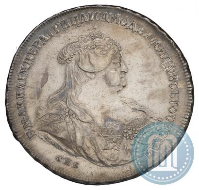 Picture 1 rouble 1739 year СПБ "Petersburg type"