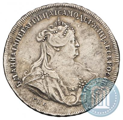 Picture 1 rouble 1739 year СПБ "Petersburg type"