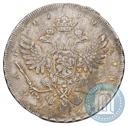 Фото 1 рубль 1740 года СПБ "Петербургский тип"