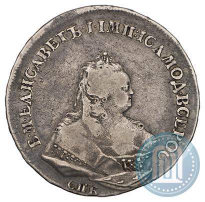Picture 1 rouble 1742 year СПБ 