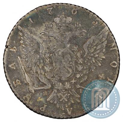 Picture 1 rouble 1765 year СПБ-ЯI 