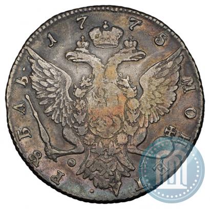 Picture 1 rouble 1775 year СПБ-ФЛ 