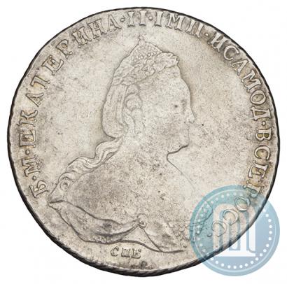 Picture 1 rouble 1787 year СПБ-ЯА 