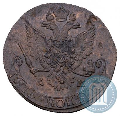 Picture 5 kopecks 1788 year КМ 