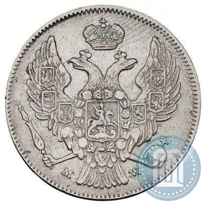 Picture 30 kopecks - 2 złotych 1836 year MW 