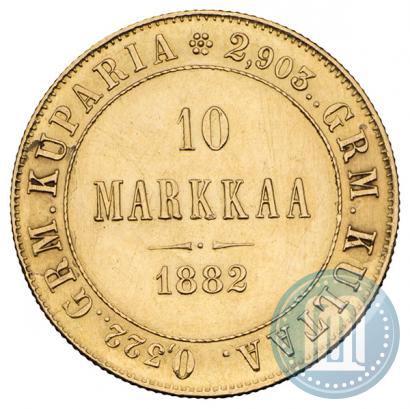 Picture 10 markkaa 1882 year S 