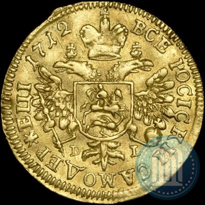 Picture 1 ducat 1712 year D-L-G 
