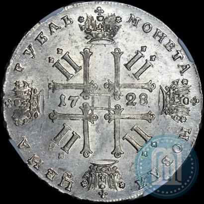 Фото 1 рубль 1728 года  "Тип 1728"
