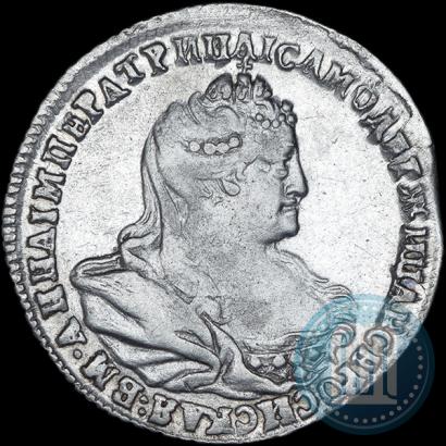 Фото Полуполтинник 1739 года  