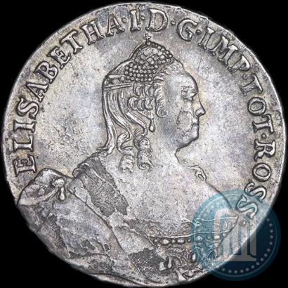 Picture 24 kopecks 1757 year  "For Livonia"