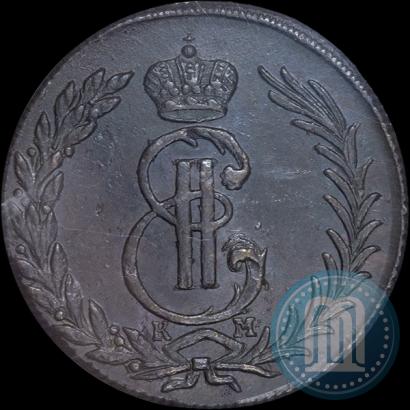 Фото 5 копеек 1774 года КМ 